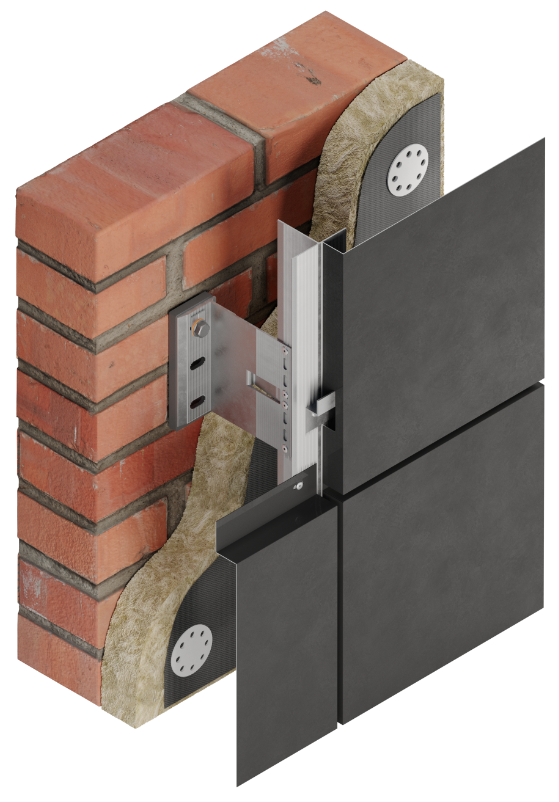 МКЛ кассета на крепежных элементах без фона