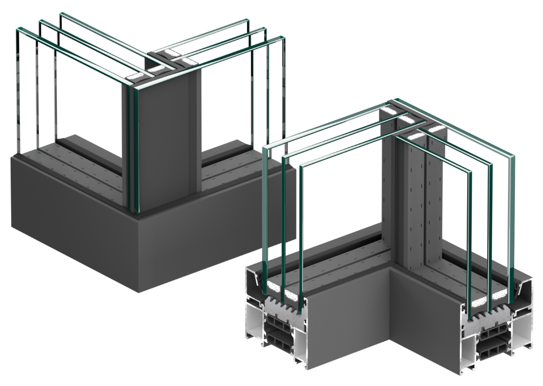СТ 65, 71 структурный угол без фона