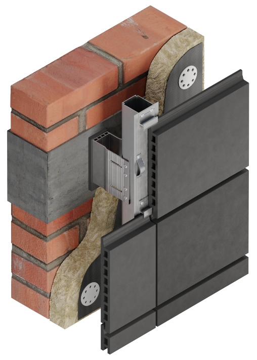 ТБП терракота на кляммерах с пружинами без фона